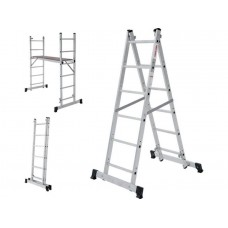 Лестница-помост алюм. 80 см 6 ступ. 11,6 кг NV1415 Новая Высота
(макс. нагрузка 150кг)