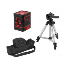 Нивелир лазерный Wortex LL 0210 X со штативом в кор. 2х110°, до 15 м, +/- 0.3 мм/м, зеленый
(резьба 1/4", штатив 65 см в комплекте)