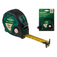 Рулетка 5м/19мм обрезин. корп. ВОЛАТ (быт.)
(3 мех. фиксации, ABS+TPR, 2-х стор. шкала нанесения, 2-х стор. магнитный зацеп) Рулетка 5м/19мм обрезин. корп. ВОЛАТ (быт.)
(3 мех. фиксации, ABS+TPR, 2-х стор. шкала нанесения, 2-х стор. магнитный зацеп)