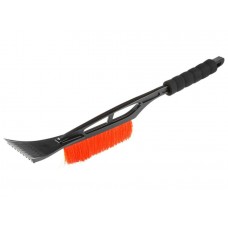 Щетка для снега 52см со скребком STARTUL STANDART (ST9079-06)
(щетка-сметка снеговая, съемный скребок)