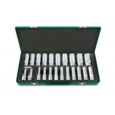 Набор головок 1/2" глубокие 8-32мм 22предм. 6гр. метал.кейс TOPTUL (GAAD2202) Набор головок 1/2" глубокие 8-32мм 22предм. 6гр. метал.кейс TOPTUL (GAAD2202)