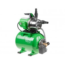 Станция водоснабжения автоматическая ECO GFI-1203
(1200 Вт, 3600 л/ч, 48 м, 4,8 бар макс, корпус бака сталь, корпус насоса нерж. сталь,, бак 24л.)