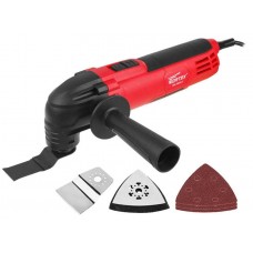 Многофункциональный инструмент (реноватор) WORTEX SM 2830 E в кор. + набор оснастки
(300 Вт, 15000 - 22000 об/мин)