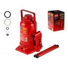 Домкрат гидравлический 30т бутылочный 255-405мм STARTUL AUTO (ST8018-30)
(h min 255мм, h max 405мм)