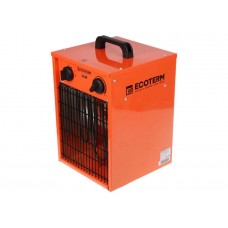 Нагреватель воздуха электр. Ecoterm EHC-03/1E
(кубик, 3 кВт, 220 В, термостат)