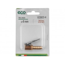 Наконечник для подкачки шин (елочка 8 мм, латунь) ECO