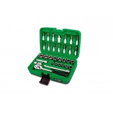 Набор головок и бит 45предм. 3/8" 6гр. TOPTUL (GCAI4501)
(поверхность глянцевая)