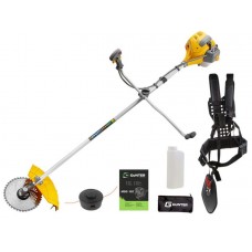 Мотокоса GUNTER MSG-192 с пильным диском и головкой
(1.90 кВт, 51.7 см3, диск 255х25.4 мм, 40 зуб., ремень двухлямочный)