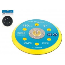 Тарелка на липучке 150 мм., 6" c вентиляц. отв. DGM
(d = 150 мм. (6"); 6 вент.отверстий)
