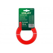 Леска ф 2.4 мм х 15 м "звездочка" ВОЛАТ Леска ф 2.4 мм х 15 м "звездочка" ВОЛАТ