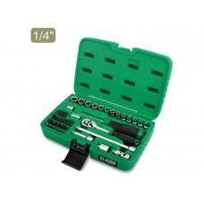 Набор головок 1/4" 4-14мм 41предм. 6гр. TOPTUL (GCAI4102) Набор головок 1/4" 4-14мм 41предм. 6гр. TOPTUL (GCAI4102)