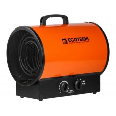 Нагреватель воздуха электр. Ecoterm EHR-09/3G
(пушка, 9 кВт, 380 В, термостат)