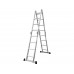 Лестница алюм. многофункц. 4х4 ступ. (стрем.-228см, лестн.-460см) 13кг STARTUL (ST9732-04)
(усиленное шарнирное соединение)