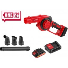 Аккум. воздуходувка WORTEX LX BB 1518-1 D ALL1 XLT SET 18В, 210 м.куб/ч, 129 км/ч Аккум. воздуходувка WORTEX LX BB 1518-1 D ALL1 XLT SET 18В, 210 м.куб/ч, 129 км/ч