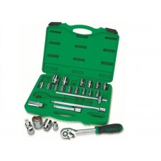 Набор головок 1/2" 8-32мм 24предм. 6гр. TOPTUL (GCAI2407 ) Набор головок 1/2" 8-32мм 24предм. 6гр. TOPTUL (GCAI2407 )