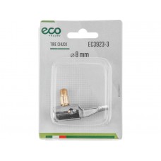 Наконечник для подкачки шин (резьба 8 мм, угловой, сталь) ECO