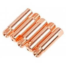 Наконечник контактный Ф 1.0 мм M6х25 мм E-Cu-Al (набор 5 шт) SOLARIS
(для алюминия; сварочный наконечник, контактная трубка)
