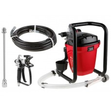 Безвоздушный окрасочный аппарат WORTEX LS 1065 в кор. 650 Вт, 1.1 л/мин, 207 бар
(шланг 7.6 м)