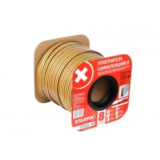 Уплотнитель "E" коричневый 10х4мм 150м STARFIX (SF1011-02) Уплотнитель "E" коричневый 10х4мм 150м STARFIX (SF1011-02)