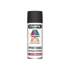 Грунтовка антикоррозийная черный STARFIX 520мл (9011)
(Графитовый черный)