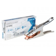 Клемма заземления 500А E-500C Solaris в кор.
(зажим массы; непрерыв. режим 400 А; макс. 500 А)