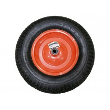 Колесо надувн. 4.80/4.00-8" (подшипн. ф35x16 мм, для оси 16x100мм)
(Подходит к тачкам: WB300-1; WB301-1)