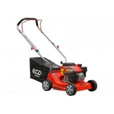 Газонокосилка бензиновая ECO LG-435
(3.5 л.с., шир. 40 см, ручной привод, пластик. корпус, травосборник 40 л)