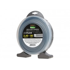 Леска ф 2.4 мм х 80 м квадратн. сеч. ALULON STARTUL GARDEN
(содержит алюминиевые частицы)