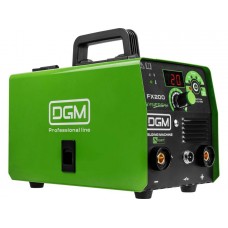 Полуавтомат сварочный DGM FX200
(230В; 20-180 А; 65 В; FLUX/MMA/TIG LIFT; байонетный разъем; без газа)