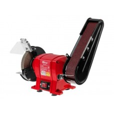 Станок точильно-шлифовальный WORTEX BG 1525-1 L в кор.
(250 Вт, 2950 об/мин, лента 685х50 мм, круг 150х20х12,7 мм)