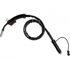 Горелка сварочная F180 (2м, 180А, FLUX) SOLARIS
(180 A; FLUX (без газа); ПВ - 60%; 0,6 - 1,0 мм; 2 метра)