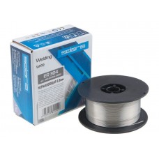 Проволока сварочная для нерж. стали ER 304 ф0,8мм (катушка D100 1кг) SOLARIS Проволока сварочная для нерж. стали ER 304 ф0,8мм (катушка D100 1кг) SOLARIS