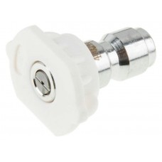 Веерная насадка для очистителя высокого давления WORTEX PW 1740 (белая) веер 40 град. (низкое давлен
(подходит для PW 1740)