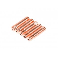 Наконечник контактный Ф 1.0 мм M6х25 мм E-Cu (набор 5 шт) SOLARIS
(сварочный наконечник, контактная трубка)