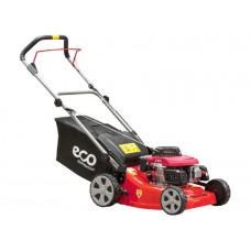 Газонокосилка бензиновая ECO LG-432
(3.0 л.с., шир. 43 см, ручной привод, стальн. корпус, травосборник 50 л)