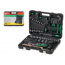 Набор слесарного инстр-та в чем. 72пр. ВОЛАТ
(1/4", 1/2", 6 граней) Набор слесарного инстр-та в чем. 72пр. ВОЛАТ
(1/4", 1/2", 6 граней)