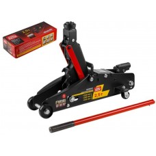 Домкрат подкатной 2,5т h385 с фиксатором STARTUL AUTO (ST8014-06)
(h min 140мм, h max 385мм)