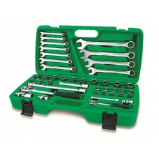 Набор головок и ключей 42предм. 1/4",1/2" 6гр. TOPTUL (GAAI4201)