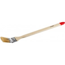 ЗУБР 38 мм, 1,5", щетина натуральная светлая, кисть радиаторная УНИВЕРСАЛ 01041-038 ЗУБР 38 мм, 1,5", щетина натуральная светлая, кисть радиаторная УНИВЕРСАЛ 01041-038