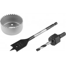 ЗУБР 3 шт: d=54-22 мм, набор для врезки замков. 2954-54-H3_z01 ЗУБР 3 шт: d=54-22 мм, набор для врезки замков. 2954-54-H3_z01