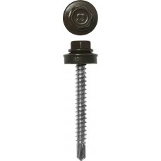 ЗУБР 70 х 4.8 мм, 160 шт., RAL 8028 земельно-коричневый, СКД саморезы кровельные для деревянной обрешетки 4-300315-48-070-8028 Профессионал ЗУБР 70 х 4.8 мм, 160 шт., RAL 8028 земельно-коричневый, СКД саморезы кровельные для деревянной обрешетки 4-300315-48-070-8028 Профессионал