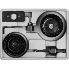 STAYER 7 шт: d=22-41-54-57-60-64-67 мм, набор коронок по дереву 29600-H7 STAYER 7 шт: d=22-41-54-57-60-64-67 мм, набор коронок по дереву 29600-H7