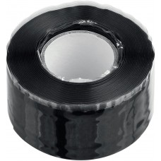 ЗУБР 3м х 25 мм, черная, самослипающаяся аварийно-ремонтная лента Силикон 12381-2 Профессионал ЗУБР 3м х 25 мм, черная, самослипающаяся аварийно-ремонтная лента Силикон 12381-2 Профессионал