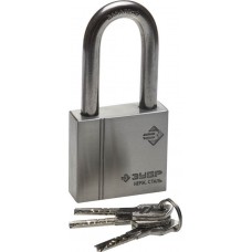 ЗУБР 60 мм, замок навесной, нержавеющая сталь, удлиненная закаленная дужка 37290-60-1 ЗУБР 60 мм, замок навесной, нержавеющая сталь, удлиненная закаленная дужка 37290-60-1