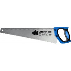 СИБИН 5 TPI, 450 мм, ножовка по дереву 15055-45 СИБИН 5 TPI, 450 мм, ножовка по дереву 15055-45