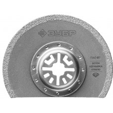 ЗУБР d 87 мм, сегментная, пильная насадка c алмазным напылением ПАС-87 15564-87 Профессионал ЗУБР d 87 мм, сегментная, пильная насадка c алмазным напылением ПАС-87 15564-87 Профессионал