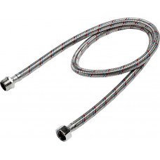 ЗУБР 1/2", 1 м, оплетка из нержавеющей стали, подводка гибкая для воды 51005-G/S-100 ЗУБР 1/2", 1 м, оплетка из нержавеющей стали, подводка гибкая для воды 51005-G/S-100