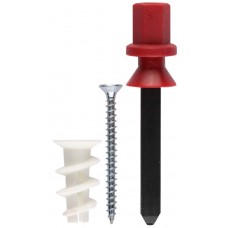 ЗУБР 23 мм, 8 шт., дюбели для гипсокартона с саморезами ДРИВА 4-301256 ЗУБР 23 мм, 8 шт., дюбели для гипсокартона с саморезами ДРИВА 4-301256