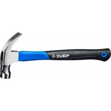 ЗУБР 450 г, с фиберглассовой рукояткой, с магнитом молоток-гвоздодер 20356-450_z01 ЗУБР 450 г, с фиберглассовой рукояткой, с магнитом молоток-гвоздодер 20356-450_z01