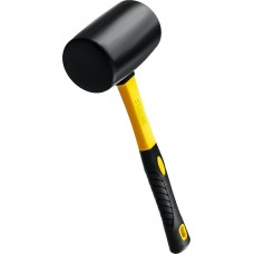 STAYER 680 г, киянка резиновая черная с фиберглассовой ручкой 2054-75 Professional STAYER 680 г, киянка резиновая черная с фиберглассовой ручкой 2054-75 Professional
